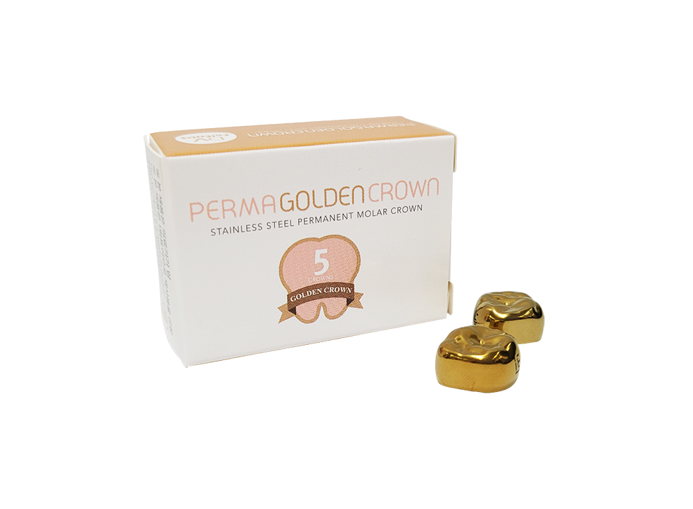 PERMA Kronen GOUD, Refill, Permanente Molaren