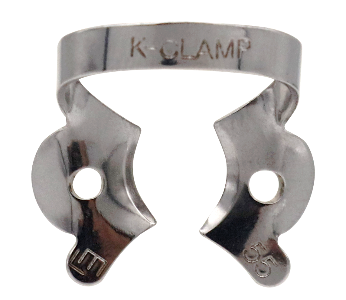 Cofferdam clamps set for primary molars